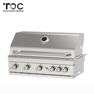 Thương mại BBQ nướng lgp gas nướng thịt nướng Máy rang xay thịt 3 Burner được xây dựng trong gas nướng - Product Image 5