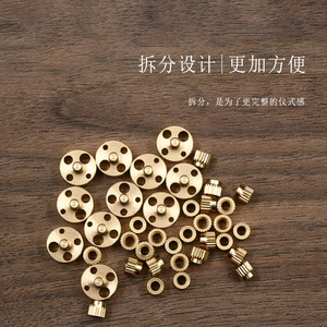 Mini brûleur d'encens créatif hexagonal à quatre trous/à neuf trous avec vis, support pour spirales d'encens, brûleur d'arômes - Product Image 3