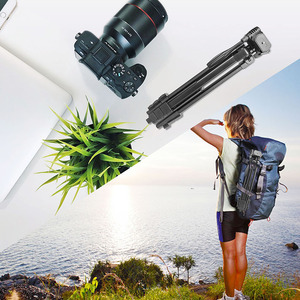 ZOMEI T90 chuyên nghiệp kỹ thuật số điện thoại di động máy ảnh <span class=keywords><strong>Tripod</strong></span> Hợp kim nhôm vòng ánh sáng 3kg khả năng chịu tải trọng lượng nhẹ xách tay - Product Image 6