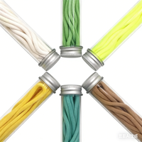 Lacets ronds en polyester 4,5 mm durables, 224 couleurs, lacets pour baskets, logo personnalisé