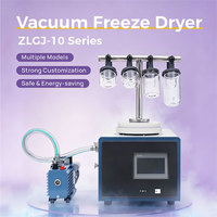 Liofilizador de Laboratorio al Vacío para Venta Directa de Fabricante 0.1 ㎡   Liofilizador al Vacío con Velocidad de Bombeo de 2L/S