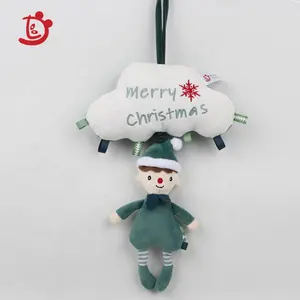 प्रचार उपहार स्नोमैन संत पुनर्जन्म क्रिसमस प्लग नरम खिलौना