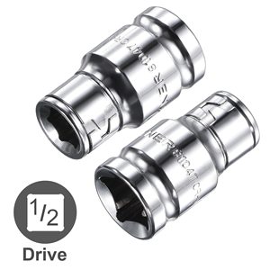 11-mảnh tay hoạt động 1/2-inch Ba ổ đĩa vuông M5-M12 spline <span class=keywords><strong>bit</strong></span> thiết lập với 10mm Hex Shank S2 thép bits & CRV ổ cắm OEM - Product Image 2