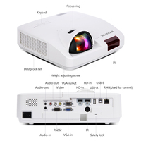 BYINTEK-projecteur de cinéma professionnel, Ultra court, 4k,3000 Lumens Ansi, pour l'extérieur