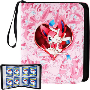 Titulaire de la carte Pokemoned Trading Game Card Binder Ka Waii PiKa Chu Album avec 50 feuilles Premium à 4 poches pouvant contenir jusqu'à 400 cartes - Product Image 5