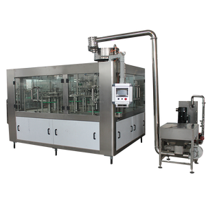 Công suất nhỏ chai thủy tinh có ga đồ uống Máy chiết rót/máy móc để làm mềm nước giải khát - Product Image 2