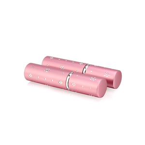 Elegante 5ml <span class=keywords><strong>10</strong></span> <span class=keywords><strong>ml</strong></span> trucco rosa vuoto piccolo spray mist packaging cilindro bottiglia di profumo profumo di vetro - Product Image 4