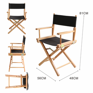 HOMFUL <strong>Garden</strong> Camping Arm <strong>Chair</strong> Foldable Wooden <strong>Director</strong> <strong>Chair</strong> - Product Image 6