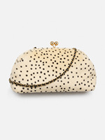 Sac à bandoulière en peluche premium pour femme, motif pois, nouveau style, avec cordon de serrage, fabrication OEM/ODM sur mesure