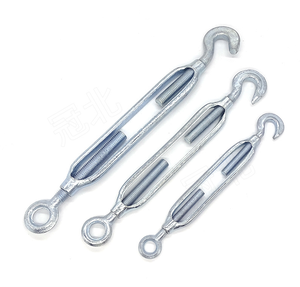 Crochets à œil en acier galvanisé zinc de type JIS DIN1480 M8 M12 M16 M24 à corps ouvert, tendeurs à œil, boulons - Product Image 5