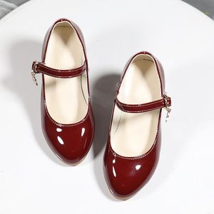 NEW Summer New White Performance Princess Girls' <strong>High</strong> <strong>Heels</strong> Fashionable Princess Shoes Stylish Student Children's Shoes For 10y