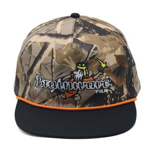 شعار مخصص مطرز غير منظم كامو القبعات الخلفية قطن بيع بالجملة أداء الدراجات الشارع ODM قماش - Product Image 2