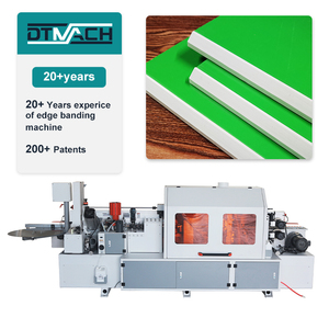 Machine de chantournage automatique compacte pour bois, MDF, <span class=keywords><strong>PVC</strong></span>, avec colle thermofusible PUR/EVA, pour chants biseautés à 45 degrés - Prix - Product Image 1