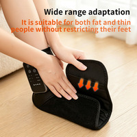 Appareil de massage des pieds Shiatsu avec chaleur, compression d'air, vibration, télécommande pour la maison