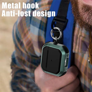 Pour Airpods 1 <span class=keywords><strong>2</strong></span> 3 <span class=keywords><strong>Pro</strong></span> <span class=keywords><strong>2</strong></span>ème écouteur <span class=keywords><strong>Coque</strong></span> TPU armure étui avec porte-clés casque accessoires sans fil écouteur <span class=keywords><strong>coque</strong></span> de protection - Product Image 2