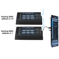 Décodeur DMX DMX512 Console 1024 Pixels LED Contrôleur Pour Ws2811 WS2812 WS2813 UCS1903 SK6812 Pixel LED Bande H807DMX