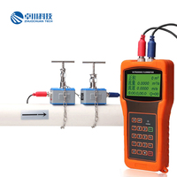 Débitmètre d'eau portatif Mbus compteur d'eau pince sur débitmètre ultrasonique capteur de débit eau Diesel débitmètre