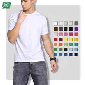 เสื้อยืดแขนสั้นทรงปกติสำหรับผู้ชาย แฟชั่นสตรีท พิมพ์ลายสกรีน ลายเรียบ ชุดออกกำลังกาย เสื้อผ้าสตรีทแวร์แบบสั่งทำ - Product Image 2