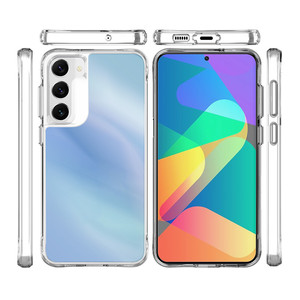 Funda Protectora Rígida de PC + TPU Suave a Prueba de Golpes con Electrochapado para <span class=keywords><strong>Samsung</strong></span> <span class=keywords><strong>Galaxy</strong></span> S23 Plus S26 S25Edge S24 FE <span class=keywords><strong>S22</strong></span> S21 - Product Image 1