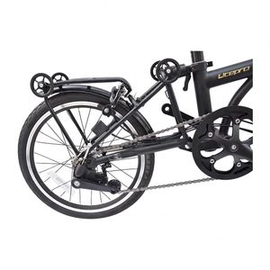 Bicicleta Plegable Unisex con 3 Marchas Internas y 2 Externas, Ruedas de 16 Pulgadas, 6 Velocidades, Estilo Británico, Portátil y Avanzada, 3*2 - Product Image 1