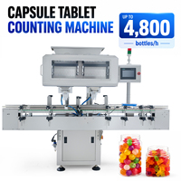 Haute précision multi-canaux automatique électronique doux Gel Capsule compteur bouteille tablette Capsule comptage Machine