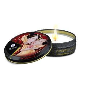 TD Mini massaggio candela spumante vino fragola 1 oz per il romanticismo - Product Image 2