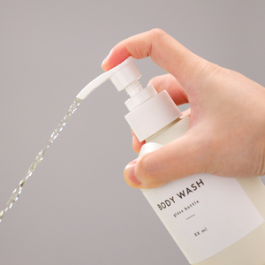 Botella de Vidrio de 200 ml con Hombro Inclinado, Color Beige, para Jabón de Manos, Ecológica, de Lujo, Vacía, para Uso en el Baño - Product Image 6