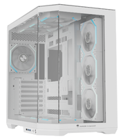 Jungle Leopard AS-01 Full Tower ATX Case SPCC/ABS Reinforced Glass 420mm Extra Long GPU Support Magnetic Dust Screen Fan Metal