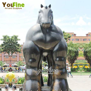 Grande taille célèbre bronze <span class=keywords><strong>botero</strong></span> graisse sculpture d'oiseau à vendre - Product Image 3