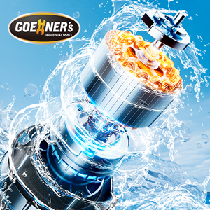<span class=keywords><strong>Pompe</strong></span> à eau portable <span class=keywords><strong>12V</strong></span> DC 15 GPM robuste à amorçage automatique avec broches broyeuses anti-colmatage en acier SK5 double, noire, pour camping-car et marine - Product Image 3