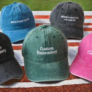 Casquette de baseball sportive unisexe en tissu courant à 6 panneaux, avec boucle métallique réglable, non structurée, douce, délavée, 100 % coton, style Dad Hat - Product Image 4