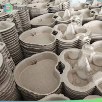 Boîte à œufs en papier RAYBO personnalisable en pulpe de bagasse de canne à sucre biodégradable, 2 à 30 trous