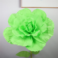 Fleur artificielle réaliste, grandes têtes de roses de 80-30 cm en mousse PE, pour mariage, Saint-Valentin et décoration intérieure de remise de diplôme