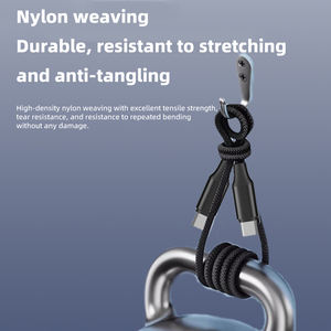 Cable USB Tipo C Multifunción de 240W 6A con Carga Rápida, Cable de Datos de 1.2M para Teléfono Móvil y Portátil - Product Image 3