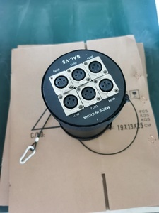 6端口<span class=keywords><strong>DMX</strong></span>分离器和放大器512x6通道铝制主体发光二极管舞台灯控制DJ迪斯科1pc - Product Image 3