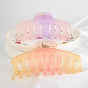 مشابك شعر بلاستيكية كبيرة بالجملة من المصنع، 11 سم، قبضة قوية، ملمس مصقول، مشابك شعر للنساء وإكسسوارات الشعر - Product Image 4