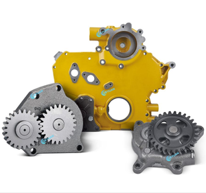 Bomba de Agua para Motor Diésel Komatsu 4D120 S6D170 S6D155 S6D140 SAA6D125E3 SAA6D125E5 SAA6D114 6D114 S6D110 S6D108 SAA6D107 - Product Image 1