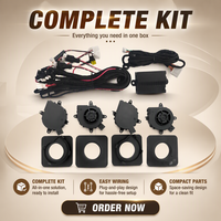 Système de ventilation et de chauffage de siège de luxe en PVC 12V pour automobile, contrôlé via l'écran tactile d'usine pour Toyota