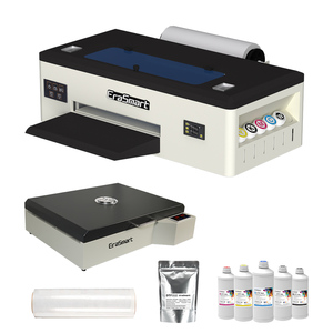 Erasmart A3 DTF Máy In Tự Động Kỹ Thuật Số Vải T-Shirt Lụa Cotton Tùy Chỉnh Máy In Xp600 1390 In - Product Image 1