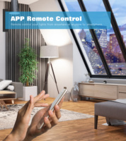 Interrupteur intelligent Larkkey Tuya pour la maison, relais 220V AC monophasé, module Wi-Fi à pince, statistiques d'électricité, OEM Alexa/Google Home/Yandex