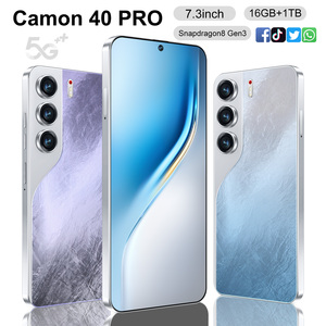 Excellent Rapport <span class=keywords><strong>Qualité</strong></span>-Prix Nouveau Camon 40 Pro 16 Go + 1 To, Smartphone 5G HD Débloqué Double SIM 7,3 Pouces, Android 14 - Product Image 1
