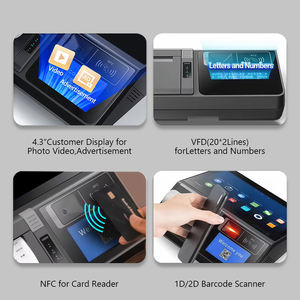 <span class=keywords><strong>Caisse</strong></span> enregistreuse tout-en-un OEM avec système d'exploitation Windows 11, imprimante à découpe automatique de 80 mm, idéale pour les terminaux de point de vente de restaurants - Product Image 3