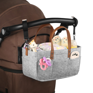 KUYUE Panier de rangement pour couches de bébé et organisateur de voiture pour couches et produits pour bébés - Product Image 3