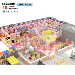 Equipo de Juego Suave Personalizado de 100-200 Piezas para Niños, Área de Juegos Interior con Funciones de Juego de Roles, Inspirado en un Parque de Atracciones - Product Image 1