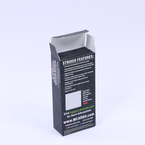 Custom Black Color Paper Box With Windows Electronic Accessories Paper Box Printed Logo Cardboard Gift Box - Product Image 3