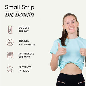 OEM/ODM Fórmula totalmente natural de Garcinia Cambogia que apoya el metabolismo, quema grasa y adelgaza, tiras orales para perder peso rápidamente - Product Image 3