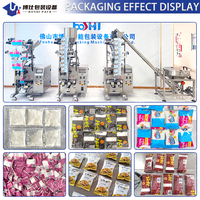 Équipement d'emballage automatique, machine d'emballage de sachets de poudre de thé au lait, enveloppeuse rotative de flacons, machine d'emballage vertical de sachets