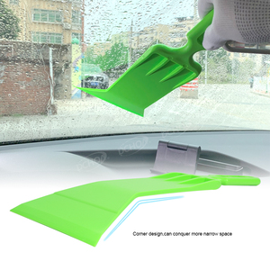 Autofenster-Tönungswerkzeuge Frontscheiben-<span class=keywords><strong>Folienrakel</strong></span> mit langem Griff und abgewinkeltem Rakelblatt mit Filzkante - Product Image 6