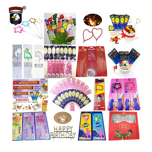 Fournisseur Ice Flame Champagne Fancy Handheld Number 0-9 Fireworks Candle Sticks Sparklers Cold Fountain for Anniversary Confett - Product Image 2