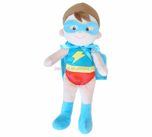 Brinquedo Mini <span class=keywords><strong>Superman</strong></span> Fofo de Pelúcia Feito à Mão para Crianças Boneca de Super-Herói Macia Preço Acessível - Product Image 2